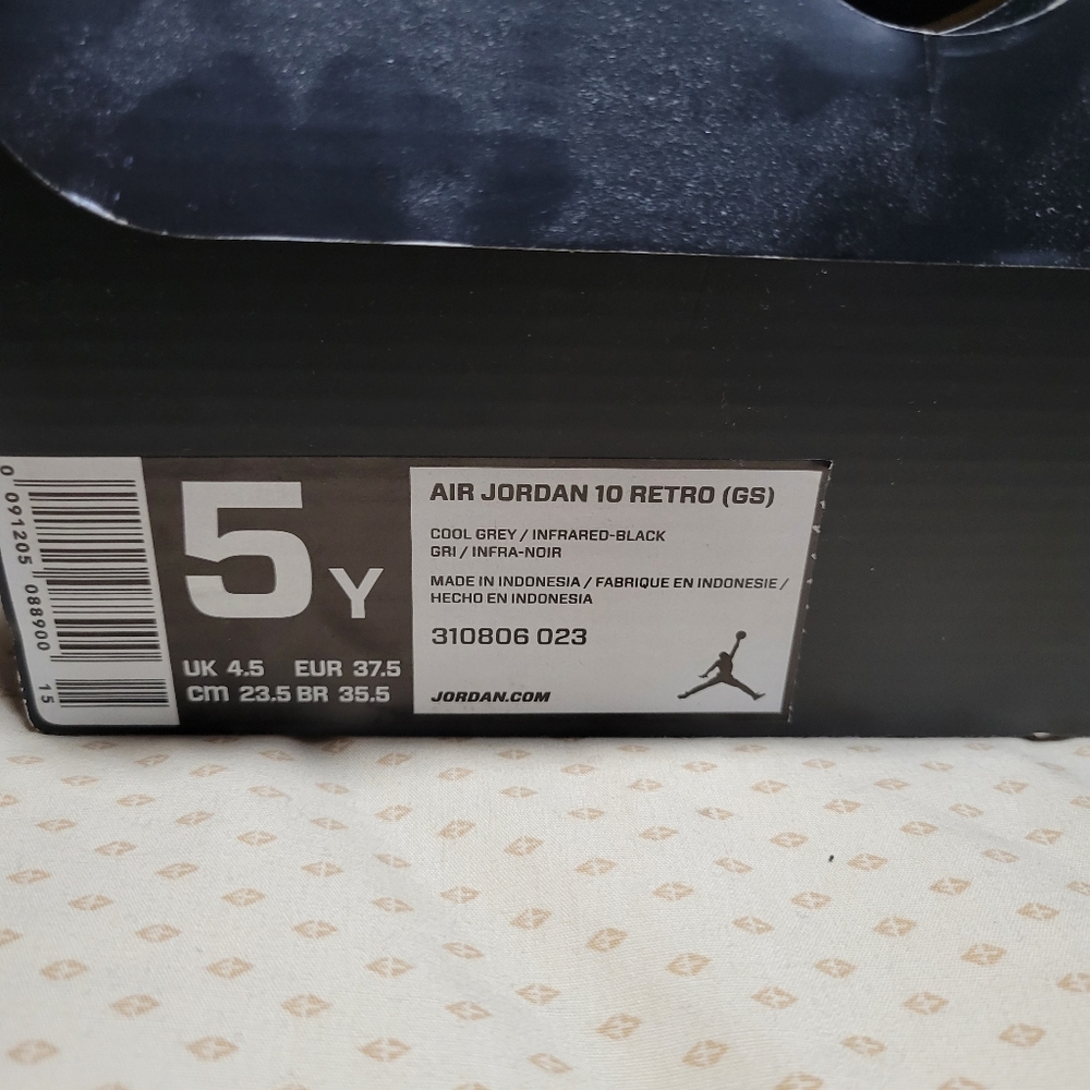 Jordan 10s cool grey/infrared-black (2013)